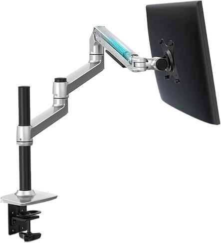 8013 شاشة LCD سطح المكتب حركة كاملة ثلاثة 15 ""-32 "17" -38 "مراقبة ميكانيكي الذراع الذراع الربيع شاشة 1-10 كجم 3-11 كجم (8013ii 17 سم الفضة) in Kuwait