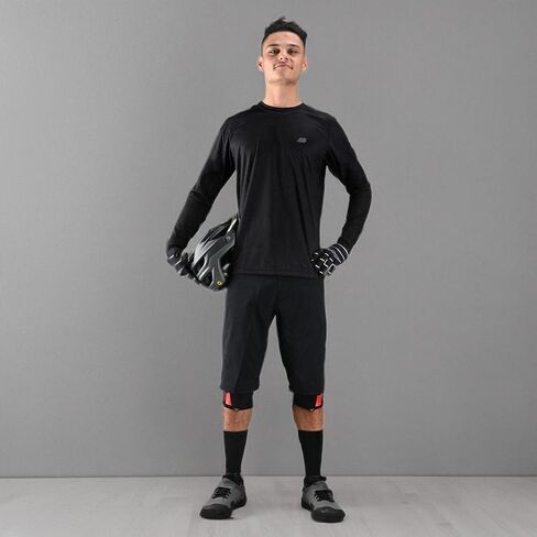 Troy Lee Designs Long Sleeve Flowline Youth Mountain Bike Jersey, Confined Black, Medium in Saudi Arabia