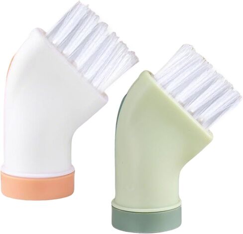 6 Pcs Creative Water Bottle Brush Attachment, Multi-Purpose Bottle Cleaning Brush, Water Bottle Converter Head, Random Color in Saudi Arabia