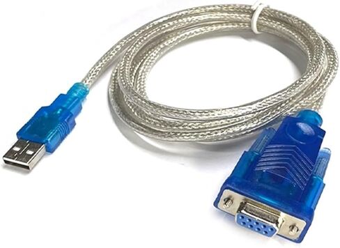 DB9 RS232 إلى USB إلى كابل التسلسلي رأس المال رأس أنثى 9pin 1.5m كابل (ذكر) in Kuwait