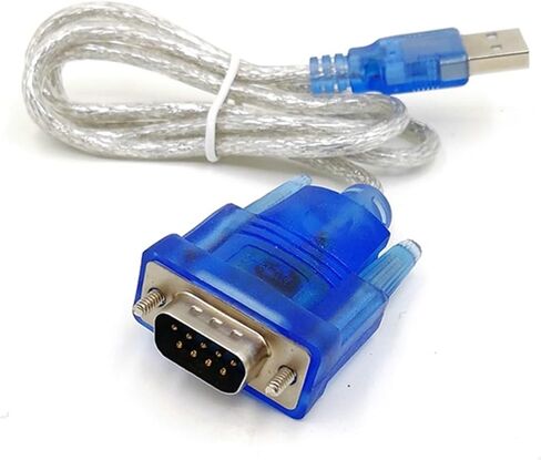 DB9 RS232 إلى USB إلى كابل التسلسلي رأس المال رأس أنثى 9pin 1.5m كابل (ذكر) in Kuwait
