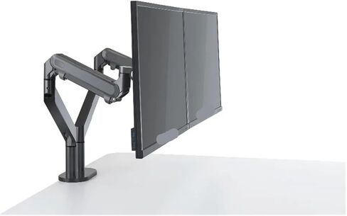 OZ-2 Dual Arm Monitor Mount Mount STAND COMPLE MOTION MOTION ALUMINIM 17-32 Inch Monitar in Saudi Arabia
