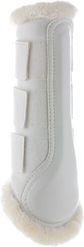 HORZE Wilton Brushing Boots - Faux Fur Pile Lining in Kuwait