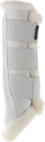 HORZE Wilton Brushing Boots - Faux Fur Pile Lining in Kuwait