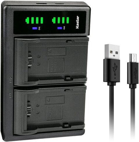 Kastar 2-Pack DMW-BLB13 Battery and LTD2 USB Charger Replacement for Panasonic Lumix DMC-GF1 DMC-GF1C DMC-GF1CGK DMC-GF1K DMC-GF1EG DMC-GF1GH Camera, DMW-BLB13, DMW-BLB13E, DMW-BLB13GK, DMW-BLB13PP in Saudi Arabia
