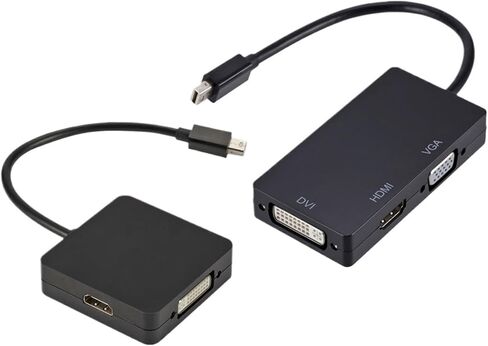 3 في 1 منفذ عرض DP الذكور إلى HDMI DVI محول محول محول أنثى AIR PRO HOT (المنتج أ) in Saudi Arabia