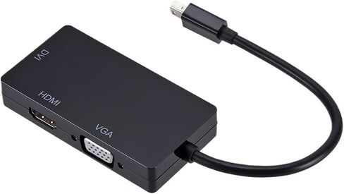 3 في 1 منفذ عرض DP الذكور إلى HDMI DVI محول محول محول أنثى AIR PRO HOT (المنتج أ) in Saudi Arabia