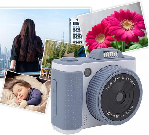 Diyeeni Digital Camera, 66MP 2.5K Video Recording, 16x Zoom, 2.4 Inch Flip Screen, Selfie Camera with LED Fill Light, Various Filters Effects, up to 32GB Memory Card (32G Memory Card) in Saudi Arabia