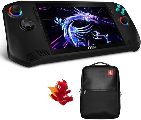 EXCaliberPC [2025] MSI Claw 7 AI+ A2VM-001US (Intel Core Ultra 7 258V, 32GB LPDDR5X RAM, 2TB Crucial NVMe SSD, 7" FHD 120Hz, Windows 11) Gaming Handheld in Kuwait