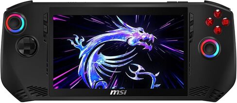 EXCaliberPC [2025] MSI Claw 7 AI+ A2VM-001US (Intel Core Ultra 7 258V, 32GB LPDDR5X RAM, 2TB Crucial NVMe SSD, 7" FHD 120Hz, Windows 11) Gaming Handheld in Kuwait