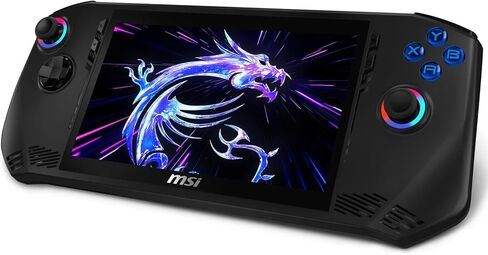 EXCaliberPC [2025] MSI Claw 7 AI+ A2VM-001US (Intel Core Ultra 7 258V, 32GB LPDDR5X RAM, 2TB Crucial NVMe SSD, 7" FHD 120Hz, Windows 11) Gaming Handheld in Kuwait