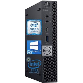 Dell OptiPlex 7070 Micro Desktop Computer - Intel Core i5-9500T Upto 3.7GHz, 16GB RAM 512GB M.2 NVME SSD - AC Wi-Fi, Bluetooth 5.0, DisplayPort, HDMI - Windows 10 Pro (Renewed)