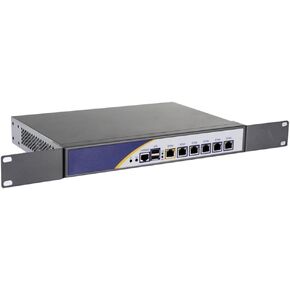 Micro Firewall Appliance, Mini PC, OPNsense, VPN, Router PC, Intel Celeron Quad Core J4125, HUNSN RS03k, AES-NI, 6 x Intel I226-V 2.5Gbe, 2 x USB, COM, VGA, 8G RAM, 64G SSD