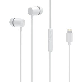 سماعات الرأس السلكية لجهاز iPhone ، سماعات الأذن مع التحكم في الميكروفون والمؤخر المدمج. earbuds متوافقة مع iPhone 14 13 12 11 Pro Max/X XS Max XR/8 7 Plus 、