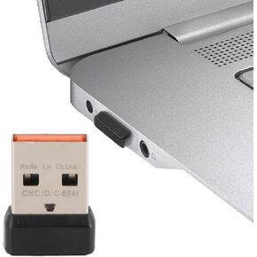 Yunseity C U0007 Receiver for Unifying Devices, Compatible with M505 M705 M905 Keyboards, Compact Size, 2.4GHz USB Plug and Play Keyboard Receiver for K340 K350