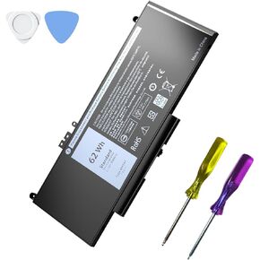 62WH 6MT4T Laptop Battery for Dell Latitude E5470 E5570 Battery 14 5470 E5470 15 5570 E5570 Precision 15 3510 M3510 Series 7V69Y 79VRK TXF9M HK6DV 07V69Y 7.6V