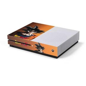Skinit Decal Gaming Skin Compatible with Xbox One S Console - Officially Licensed Dragon Ball Z Goku Portrait Design