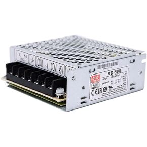Mean Well RD 125W 3.7A Switching Power Supply AC-DC Dual Output Closed Type RD-125-1224 Power Supply Driver Converter Transformer with LED Power Indicator Adj Output