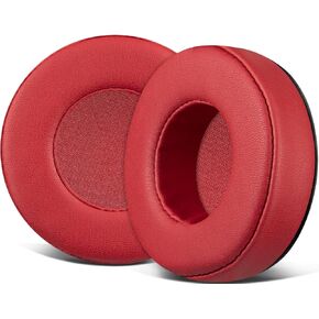 SOULWIT Earpads Replacement for Skullcandy Hesh & Hesh 2 Wireless Over-Ear Headphones, Ear Pads Cushions with Soft Protein Leather, Noise Isolation Foam - Black