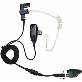 Tactical Ear Gadgets Cougar 2-Wire Surveillance Earpiece EP4028QR with Quick Release for Harris P5300, P5400, P5500, P7300, XG15, XG25, XG75