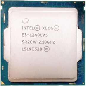 CPU Processor Intel Xeon E3-1240L v5 E3 1240Lv5 E3 1240L v5 2.1 GHz Quad-Core 8-Thread CPU Processor 25W LGA 1151
