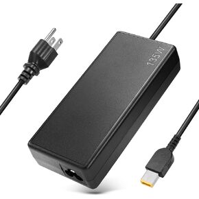 135W Power Adapter Cord for 40AN0135US Lenovo ThinkPad Universal Thunderbolt 4 3 Dock/ThinkPad Hybrid USB-C Dock US 40AF0135US/Thunderbolt 3 Essential Dock Gen 1 2/USB-C Dock Gen 2 Dock Charger