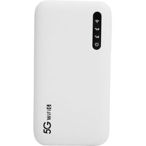 5G 6 Mobile Hotspot, Fast Speed Portable Router for Phone Tablet, Long Lasting Battery, Up to 16 Devices Simultaneously, 6 2.4GHz, 5.8GHz