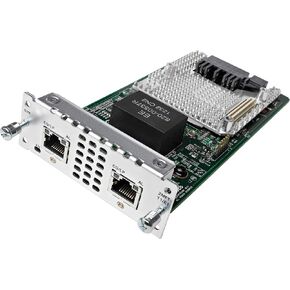 Cisco NIM-2MFT-T1/E1 = الجيل الرابع من الصوت متعدد القناة/بيانات القناة الصافية T1/E1-وحدة التوسع (متجددة)