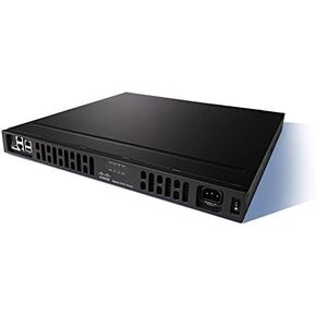 CISCO 4331 Router 3 Ports - 6 Slots - Desktop, Rack-mountable, Wall Mountable / ISR4331/K9 /