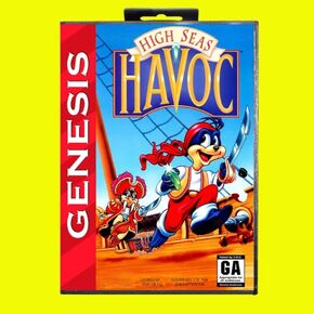 Havoc MD Game Card 16 Bit USA Cover for Sega Megadrive Genesis Video Game Console Cartridge