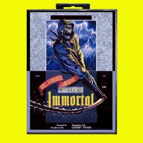 Immortal MD Game Card 16 Bit USA Cover for Sega Megadrive Genesis Video Game Console Cartridge