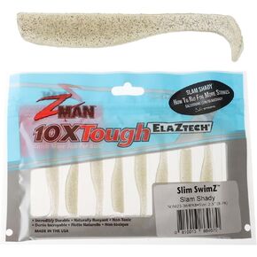 Z-Man SLIM25-364PK8 Slim Swimz 2.5" Slam Shady 8 Pack