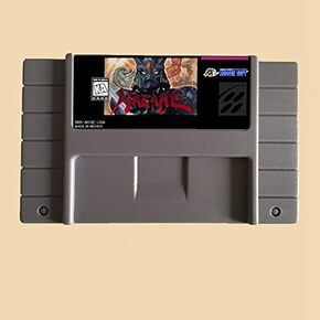 Royal Retro Hagane 16 Bit Gray Game Card for USA NTSC Game Player