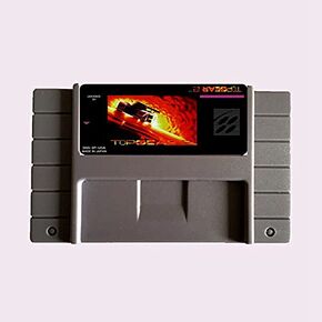 Royal Retro 16 Bit Top Gear 2 NTSC Big Gray Game Card For USA Version Game Player
