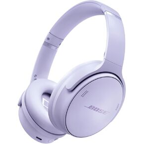 Bose QuietComfort Wireless Noise Cancelling Headphones, Bluetooth Over Ear Headphones with Up to 24 Hours of Battery Life, Chilled Lilac - Limited Edition Color (Renewed)