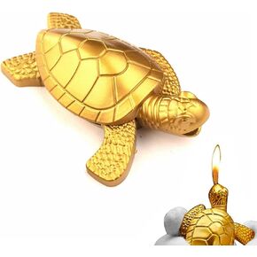 Cute Animal Lighter, Windproof Refillable Adjustable Lighters, Funny Keychain Lighters Gifts for Women, Perfect for Candles, Camping, BBQ (No Butane Fuel Included) (#4) in Saudi Arabia