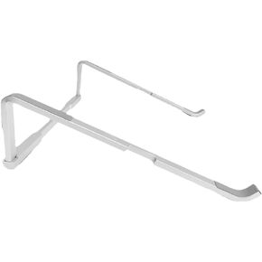 ARTIBETTER Portable Laptop Stand - Foldable Aluminum Alloy Desk Holder for All Laptop Sizes - Sleek Silver Design for Home Office and Travel