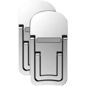 Ergonomic Twin Notebook Support Holder Invisible Laptop Stand Enhances Work Efficiency and Desk Organization