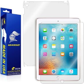 Armorsuit Militaryshield فيلم كامل الجسم + واقي الشاشة لـ Apple iPad Pro 9.7 "WiFi - مضاد للبوب