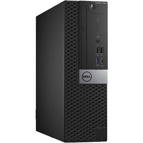 Dell 7050 SFF Desktop Intel i7-7700 UP to 4.20GHz 32GB DDR4 New 1TB NVMe SSD + 2TB HDD Built-in AX200 Wi-Fi 6 BT Dual Monitor Support Wireless Keyboard and Mouse Win10 Pro (Renewed)