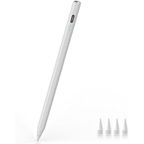 Stylus Pen for iPad 2018–2025 | Magnetic Pencil with LED Battery Display | Fast Charging | Precise 1.5mm Tip | Compatible with iPad Pro/Air/Mini 6-10th Gen in Saudi Arabia