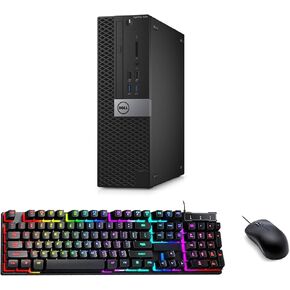 Dell OptiPlex 7040 SFF Desktop Computer PC, Core i3-6100, 16GB RAM, 512GB SSD, USB WiFi, USB Bluetooth, Mouse and Keyboard, Windows 11 Pro (Renewed)