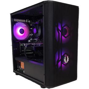 Centaurus Archon A3X Gaming PC - AMD Ryzen 7 9700X 8-Core 4.7GHz TB, Radeon RX 7600 XT, 32GB DDR5 RAM, 1TB NVMe SSD, Windows 11 Pro, AC WiFi, VR Ready Desktop Computer for Gamers and Professional