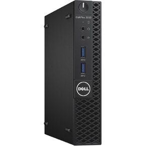 Dell Optiplex 3050 MicroTower 8GB 256GB SSD Core™ i7-6700T 2.8GHz Win10P, Black