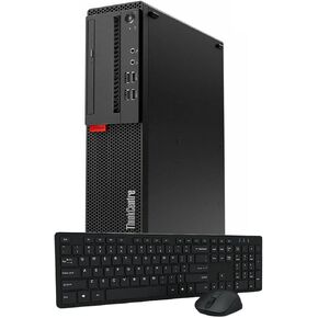 Lenovo Desktop ThinkCentre M710S SFF Computer PC, Intel i5-6500 up to 3.6GHz, 16GB RAM, 256GB NVMe SSD, 1TB Hard Drive, DVDRW, Windows 10 Pro (Renewed)