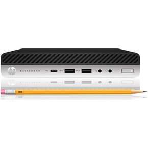 HP EliteDesk 800 G3 Mini Business Desktop (Intel Quad-Core i7-6700T 2.8Ghz, 16GB DDR4 RAM, 1TB SSD, DisplayPort DP, Ethernet RJ-45, Keyboard + Mouse, Windows 10 Pro 64-bit (Renewed)