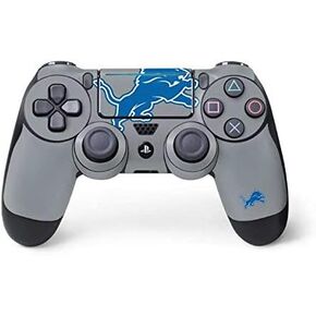 Skinit Decal Gaming Skin Compatible with PS4 Pro/Slim Controller - Officially Licensed NFL Detroit Lions Design