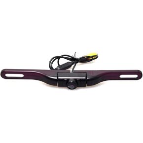 E-Kylin Car Auto Waterproof License Plate Mount Rear View Backup Camera Wide Angle with IR LED Night Vision Look Up and Down Adjustable