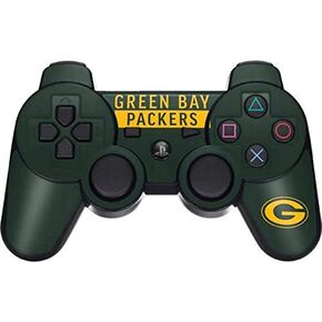 Skinit Decal Gaming Skin Compatible with PS3 Dual Shock Wireless Controller - Officially Licensed NFL Green Bay Packers Green Performance Series Design