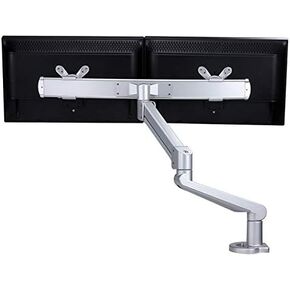 EDGE2-MAX-SLV Heavy Duty Dual Monitor Arm